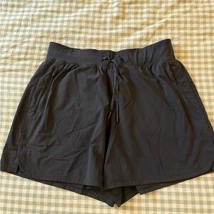 Women's Black Lululemon shorts size 8